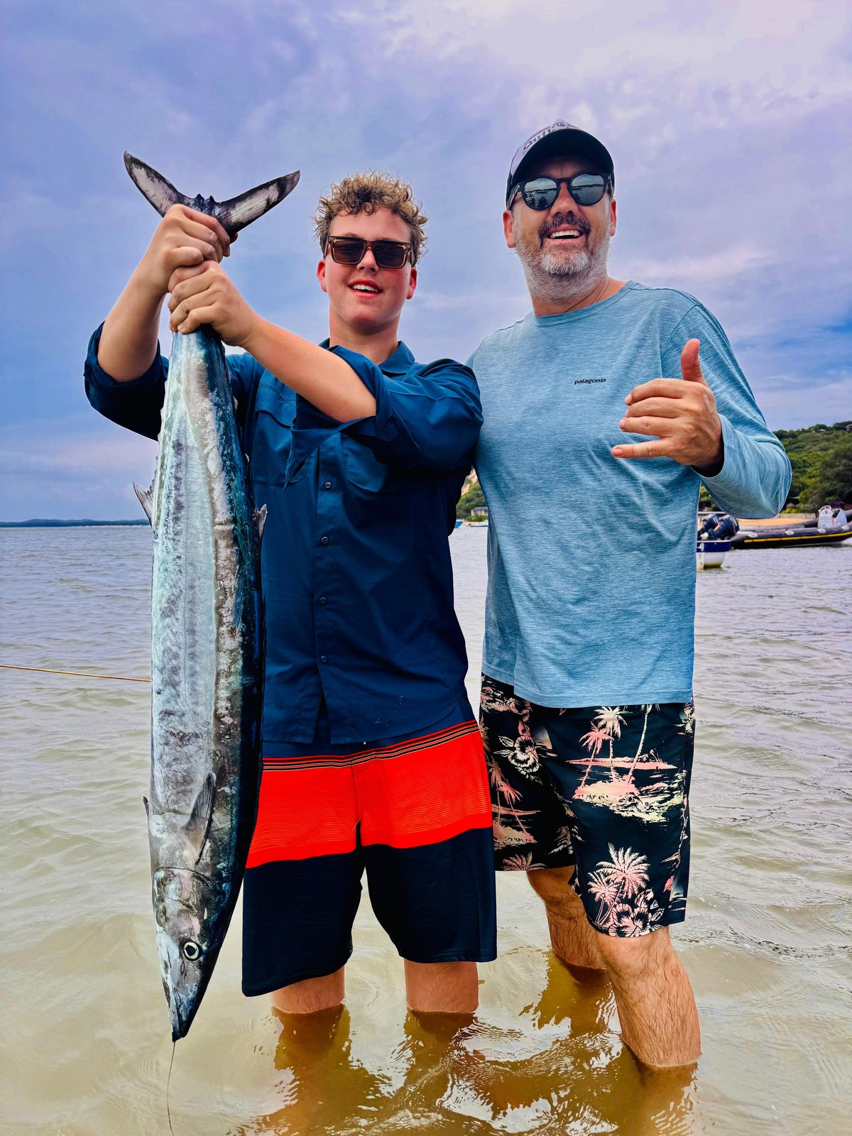 Father and son
