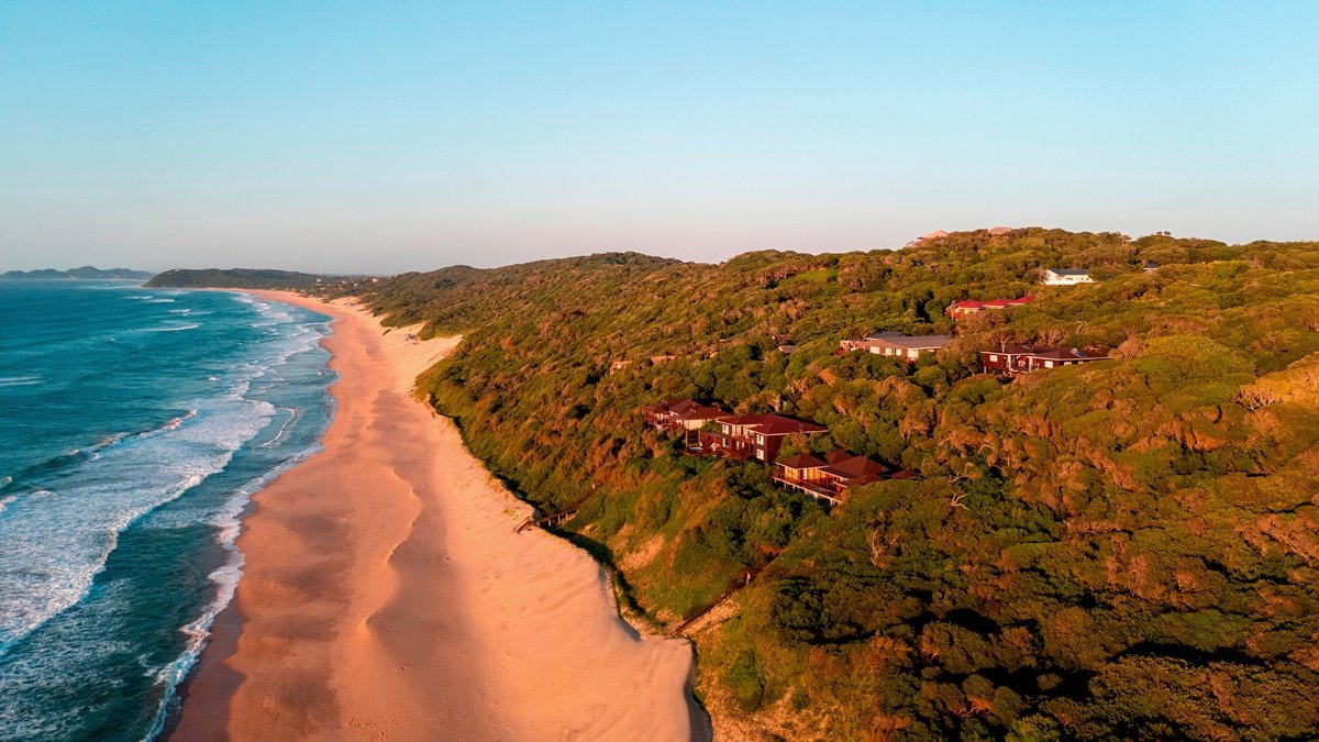 Coastline at golden hour