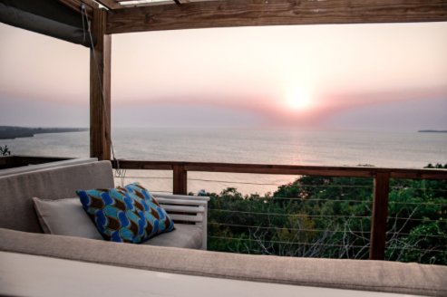 Sunrise deck view